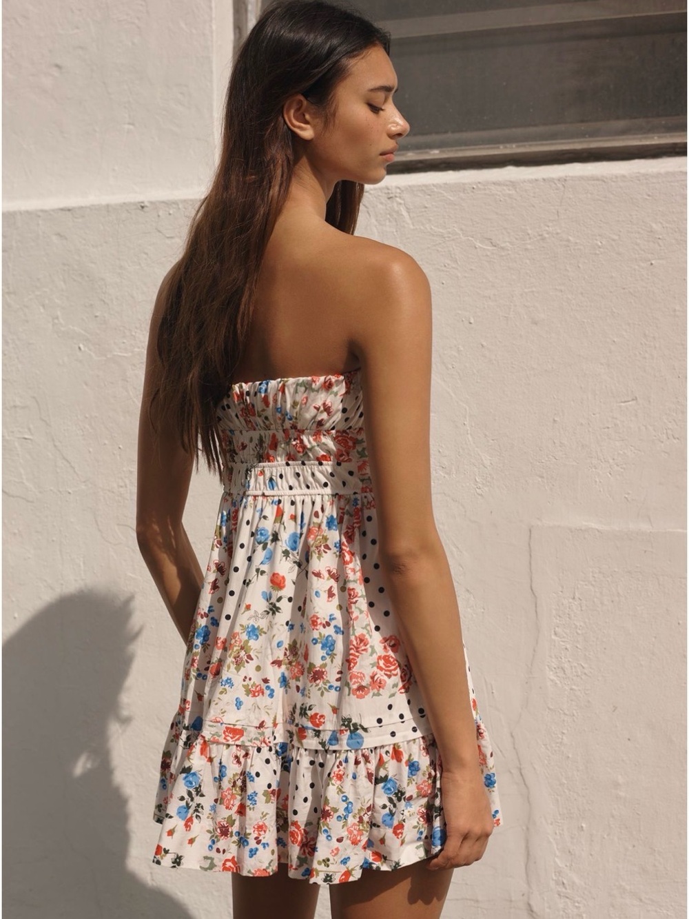 NWT Somerset Collection with Anthropologie Strapless Mini Dress - Picture 3 of 7